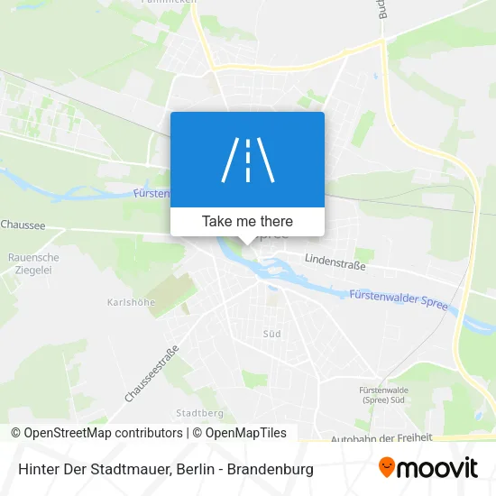 Карта Hinter Der Stadtmauer
