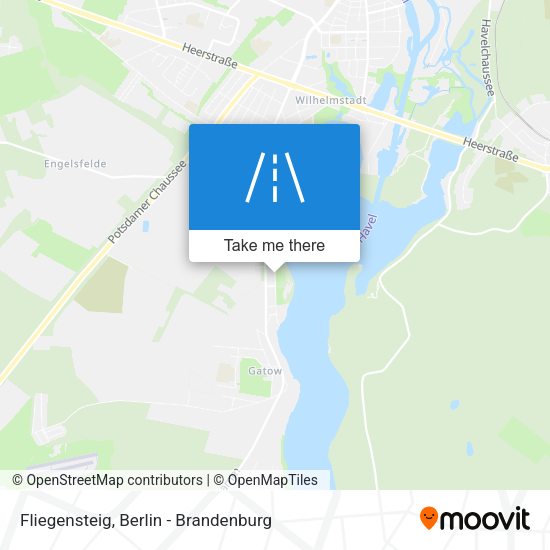 Fliegensteig map