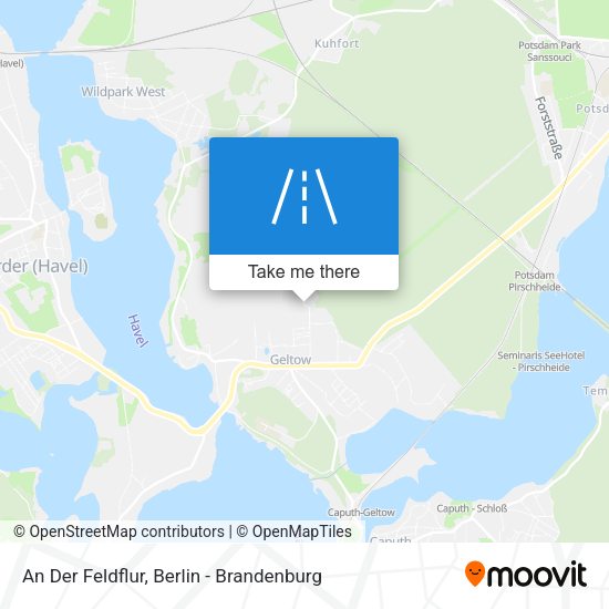 An Der Feldflur map