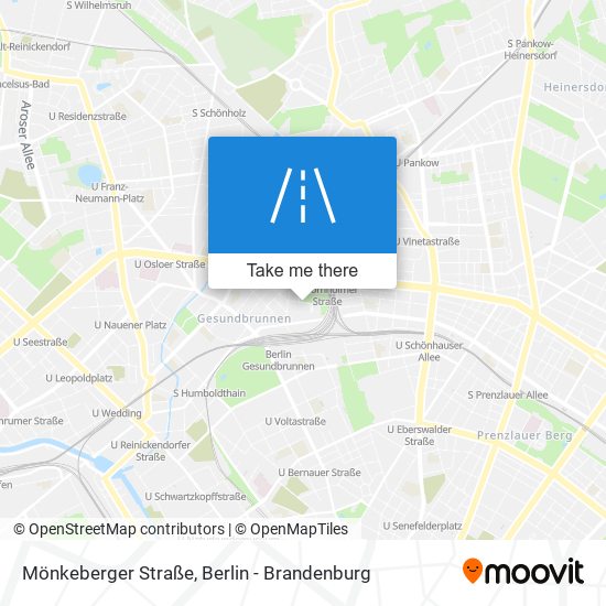 Mönkeberger Straße map