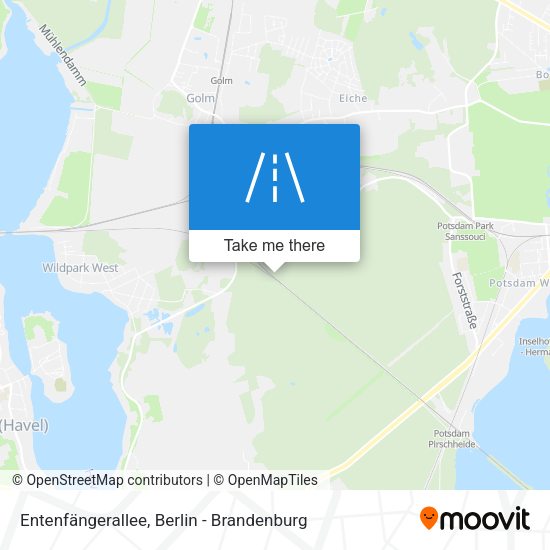 Entenfängerallee map
