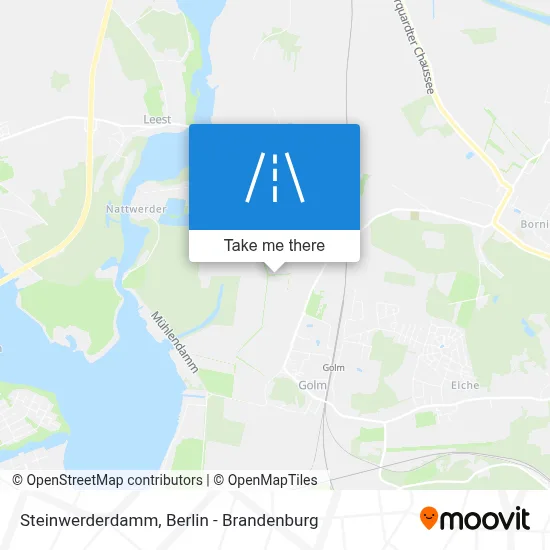 Steinwerderdamm map