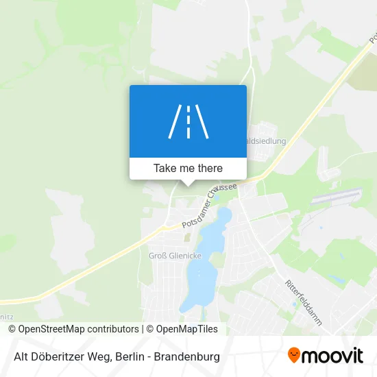 Карта Alt Döberitzer Weg