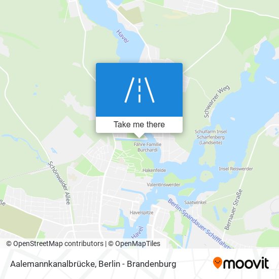 Aalemannkanalbrücke map