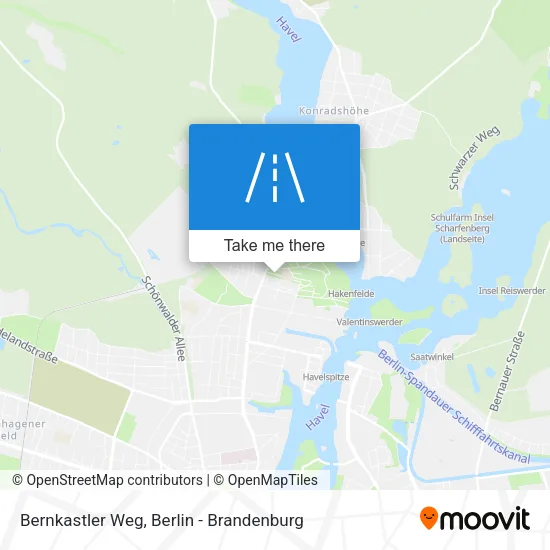 Карта Bernkastler Weg