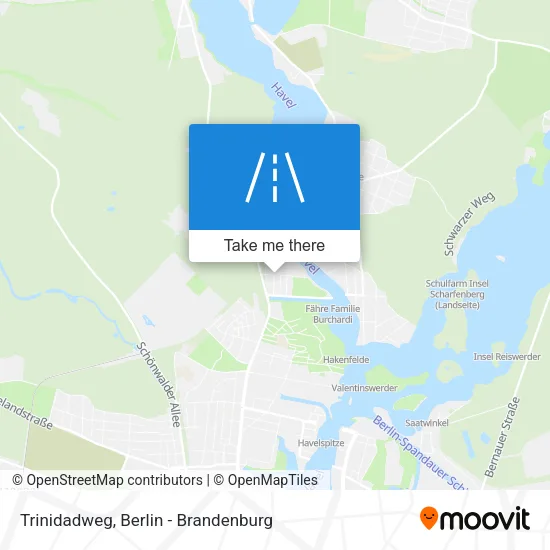 Карта Trinidadweg