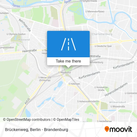 Карта Brückenweg