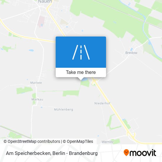 Am Speicherbecken map