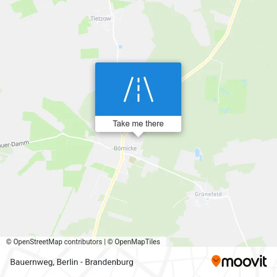 Карта Bauernweg