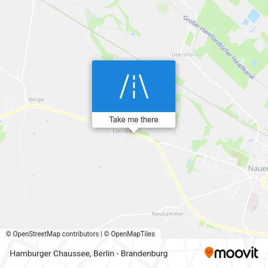 Карта Hamburger Chaussee