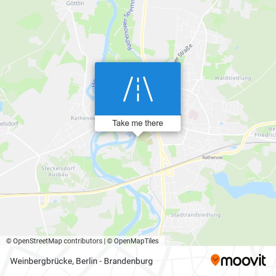 Weinbergbrücke map