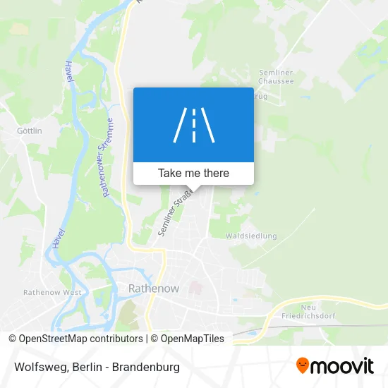 Карта Wolfsweg