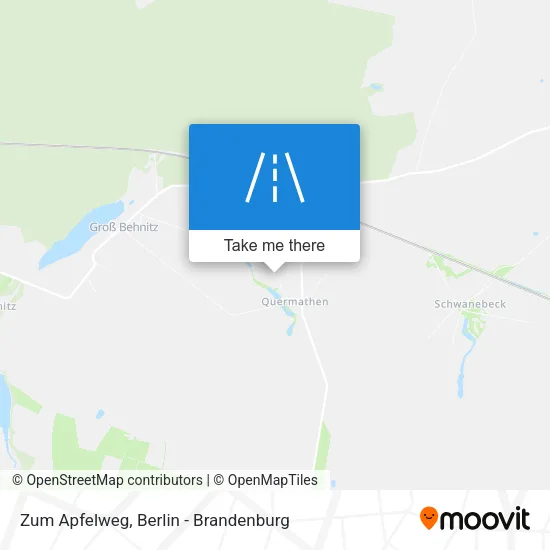 Карта Zum Apfelweg