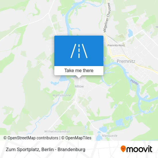 Карта Zum Sportplatz