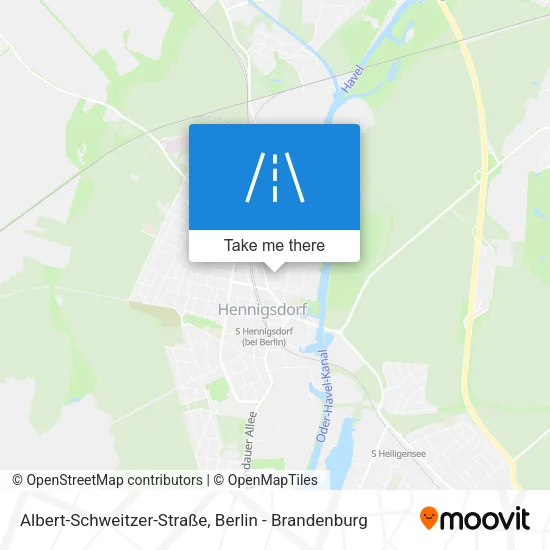 Карта Albert-Schweitzer-Straße