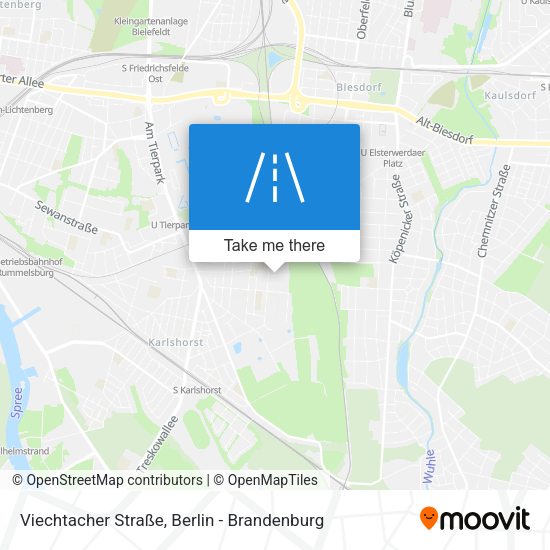 Viechtacher Straße map