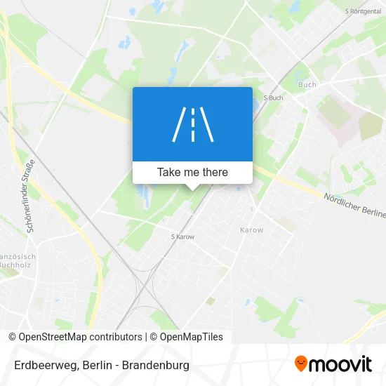 Карта Erdbeerweg
