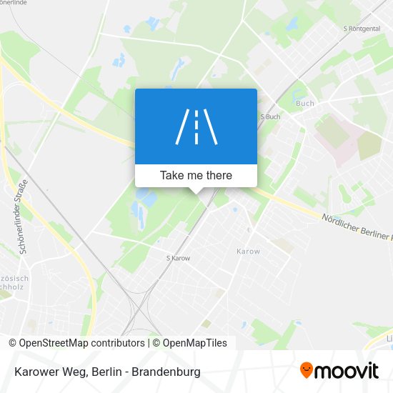 Karower Weg map