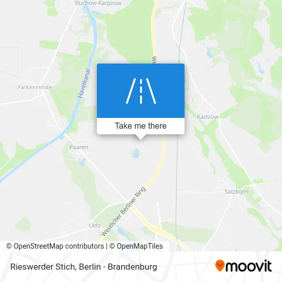 Rieswerder Stich map