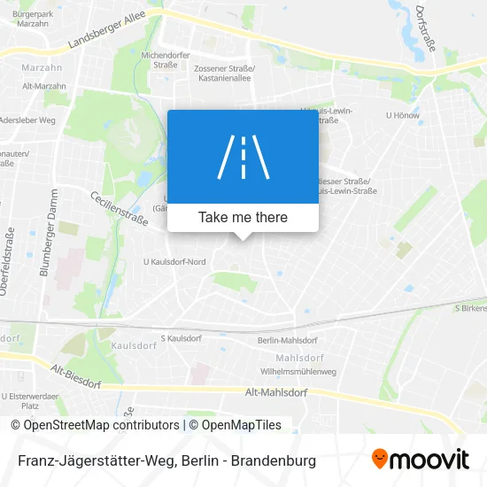 Franz-Jägerstätter-Weg map