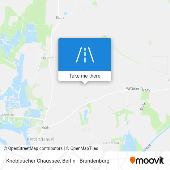 Knoblaucher Chaussee map