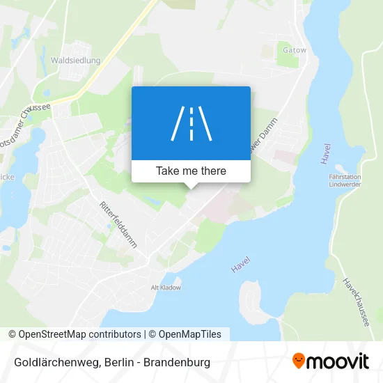Карта Goldlärchenweg