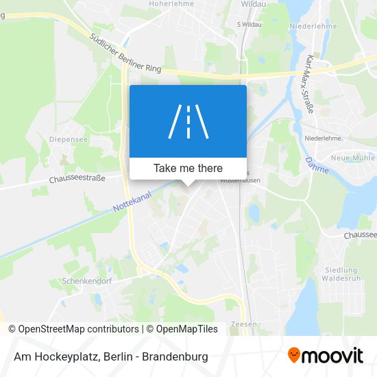 Am Hockeyplatz map