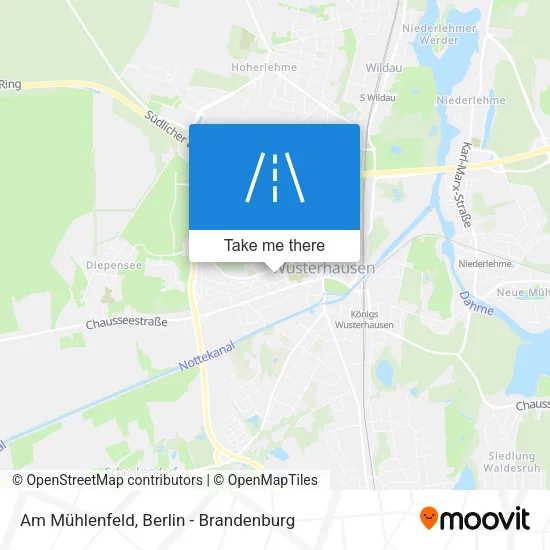 Карта Am Mühlenfeld