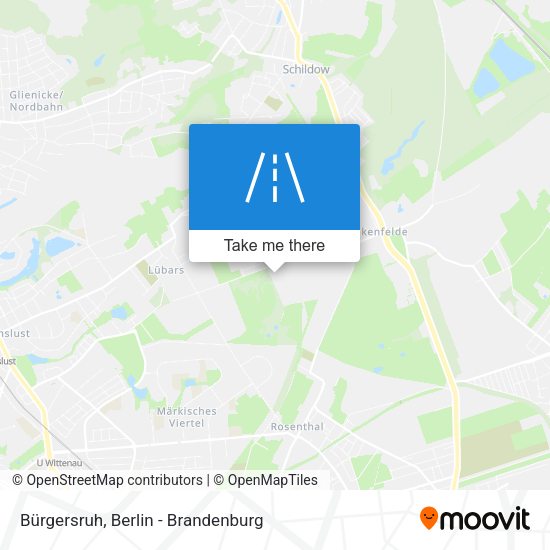 Bürgersruh map