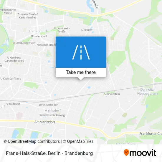 Frans-Hals-Straße map