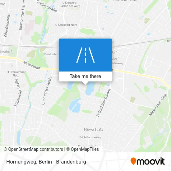 Карта Hornungweg