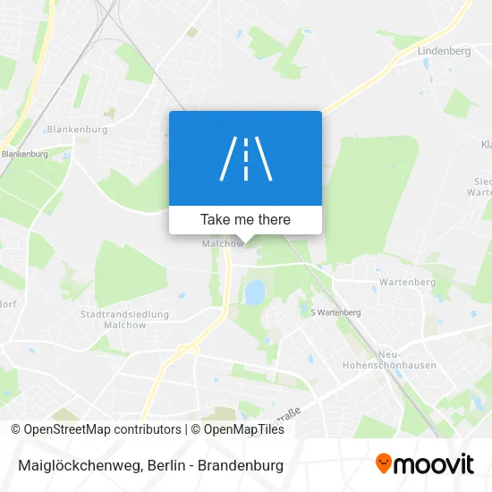 Карта Maiglöckchenweg