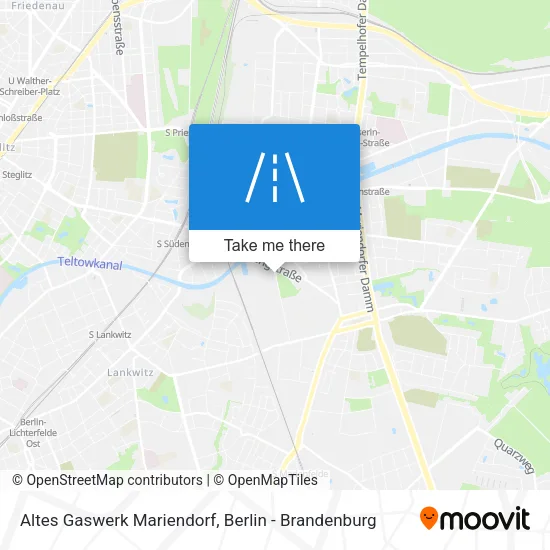 Карта Altes Gaswerk Mariendorf