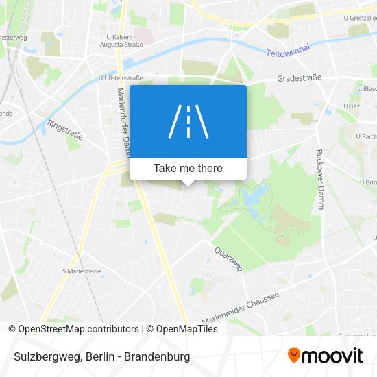 Sulzbergweg map