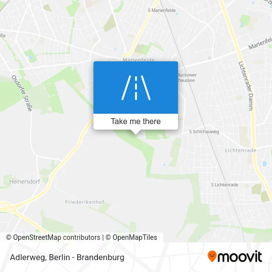 Карта Adlerweg