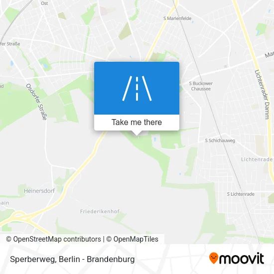 Карта Sperberweg