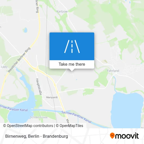 Birnenweg map