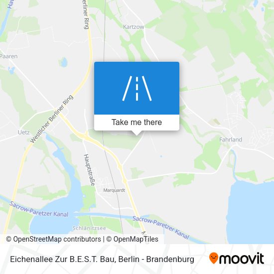 Eichenallee Zur B.E.S.T. Bau map