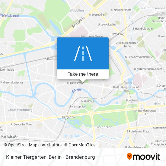 Kleiner Tiergarten map