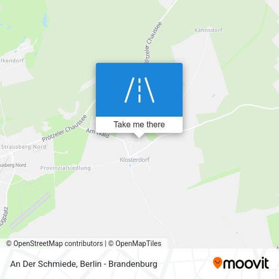 An Der Schmiede map