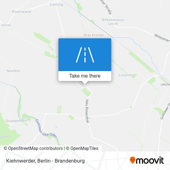 Kiehnwerder map