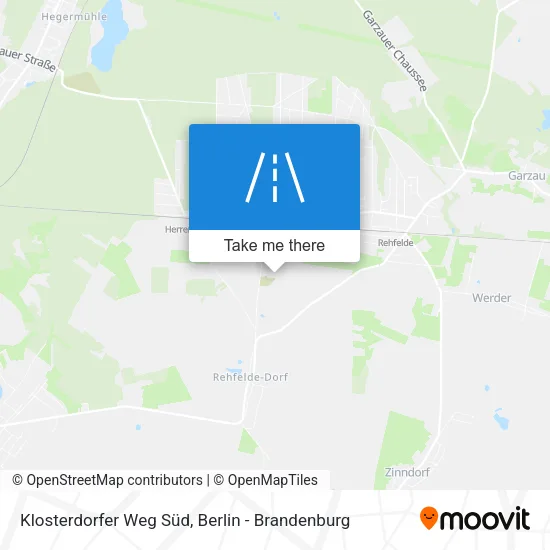 Карта Klosterdorfer Weg Süd