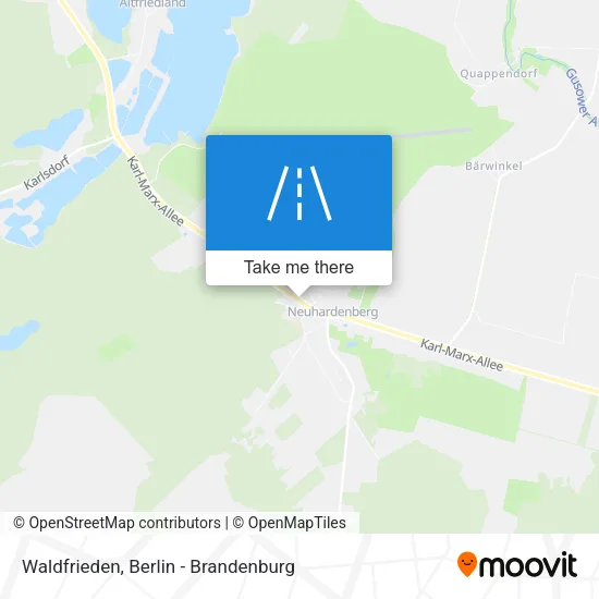 Карта Waldfrieden