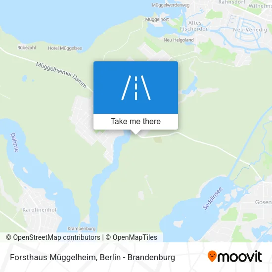 Карта Forsthaus Müggelheim