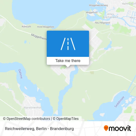 Карта Reichweilerweg