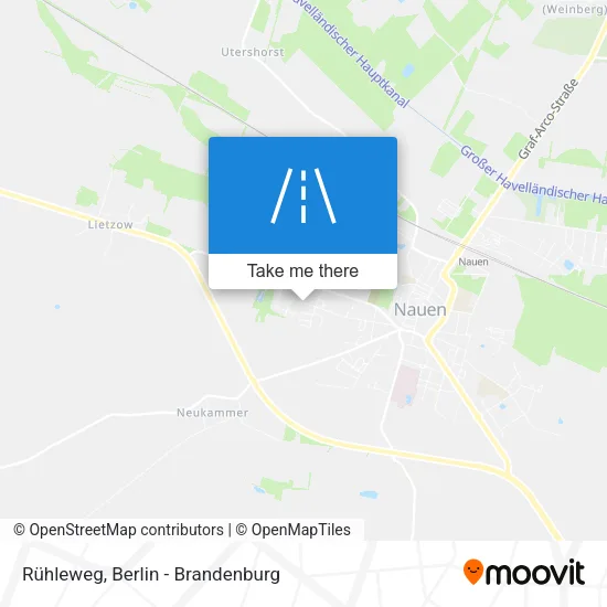 Rühleweg map
