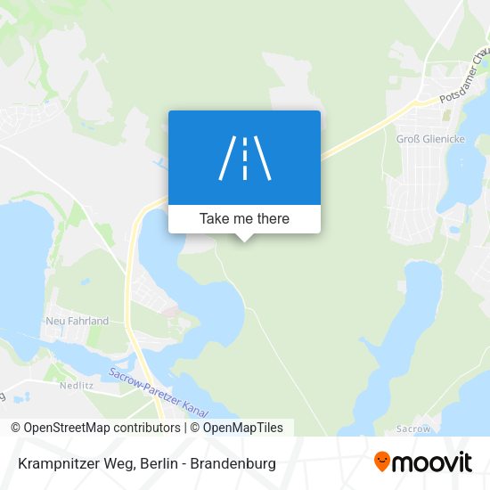 Krampnitzer Weg map