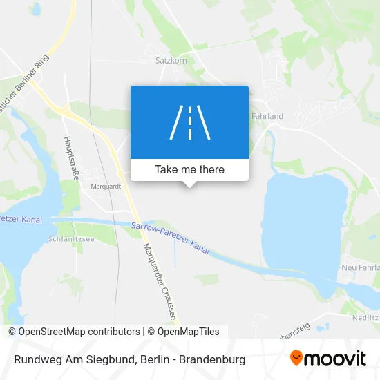 Rundweg Am Siegbund map