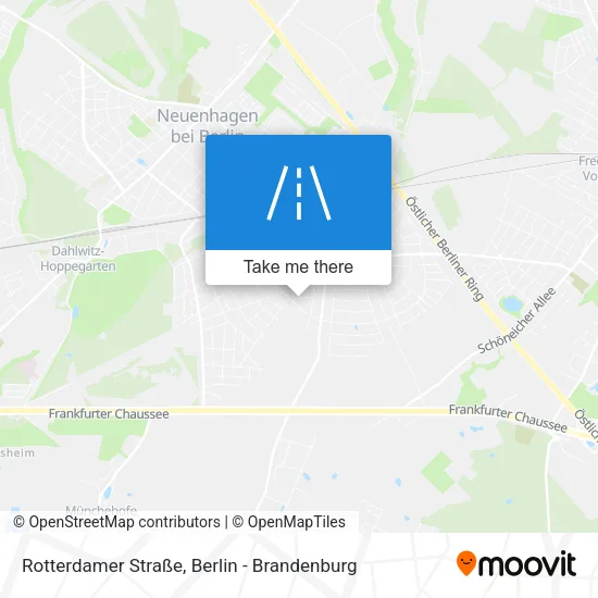 Карта Rotterdamer Straße