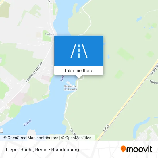 Карта Lieper Bucht